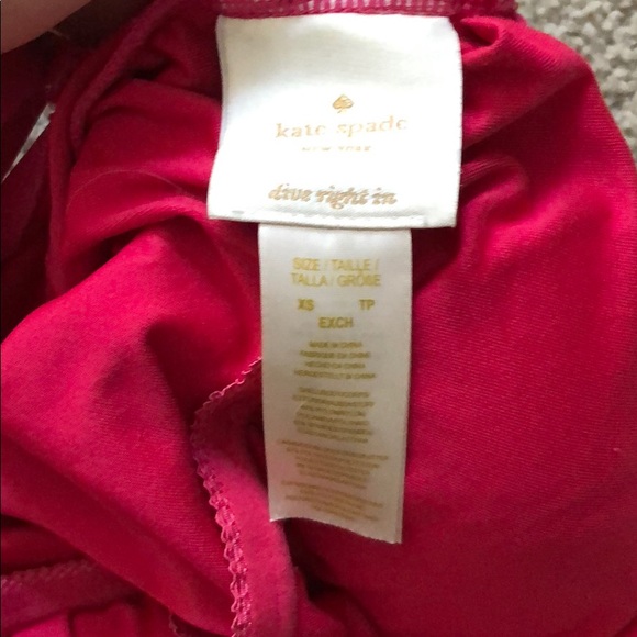 HOT PINK KATE SPADE ONE PIECE - Picture 5 of 6